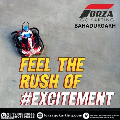 Feel the rush of excitement with Forza Go Karting!
Forza Go Karting, a very exciting and worthy place to visit in Delhi NCR for spending your leisure time. Go-karting refers to a kart race game in a track, which can be either outdoor track or indoor track. Go-karting now only make your day adventurous but it has health benefits too as like boost confidence, increases oxygen flow in body, boost the feel good factor and many more than cannot be neglected. Forza go karting refers visitor safest and provides professional kart racer for learning karting. ck.
https://forzagokarting.com/
#forzagokarting #gokartingindia #gokartingdelhi #gokartingbahadurgarh #kartingtrack #indoorkarting #outdoorkarting #fastandfurious #thrillseekers #adventureousgame #bestvisitingplacebahadurgarh #chillfunmood #kartingpassion #kartinglife #kartingemotion #formularace #carrace #racinggame