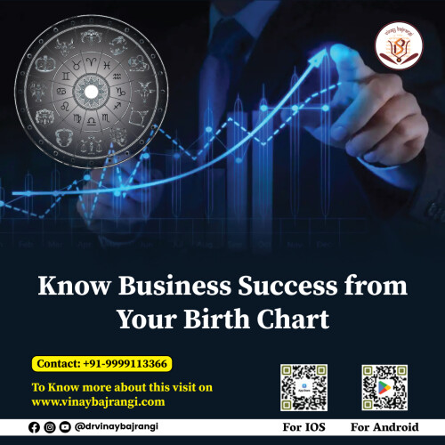 Doing business gives wings to the dreams of many! You are on the right page if you are an ambitious businessman or aspire to be a successful entrepreneur. Benefits like freedom, flexibility, potential for unlimited growth, and higher earnings outweigh the benefits of having a job. We'll share helpful astrology tips to grow and achieve business needs if you are facing any problem with it; by the time you finish reading, you'll have the solutions for all your business problems. 

Visit Now :- https://www.vinaybajrangi.com/business-astrology/success-in-business.php