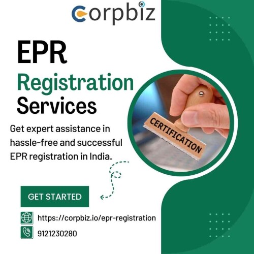 EPR Certification, or Extended Producer Responsibility Certification, is a valuable asset for businesses aiming to enhance sustainability and meet environmental regulations. This certification demonstrates that your company is proactively managing the lifecycle of its products, including their disposal and recycling. By obtaining EPR Certification, you align your business with legal requirements, reduce environmental impact, and improve your brand’s reputation for eco-friendliness. This certification not only helps in avoiding legal issues but also appeals to customers who prioritize sustainability. Invest in EPR Certification to strengthen your environmental efforts and gain a competitive edge in the market.
Visit - https://corpbiz.io/epr-registration