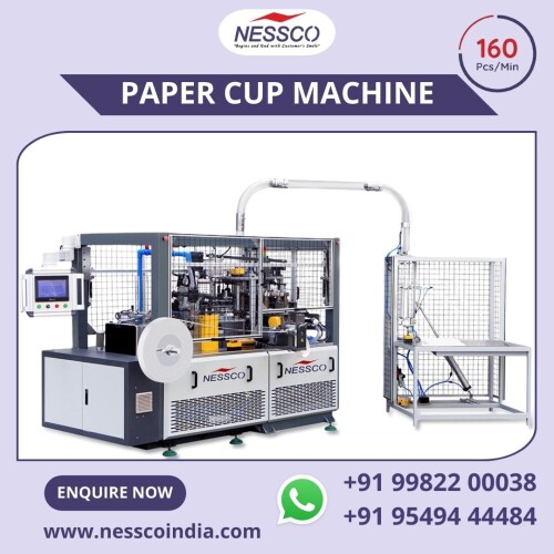 If you are looking to buy paper cup machine in Jordan then Boost your production with the Nessco paper cup making machine, designed for efficiency and precision. This machine features advanced technology for consistent and high-quality production of paper cups. Contact us today and get best deals.

Find out more: https://www.nesscoindia.com/jordan/paper-cup-making-machine-in-jordan/