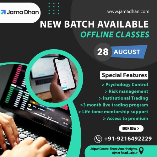 Jamadhan is the best stock market training institute in jaipur who provides the best comprehensive stock market education to help individuals achieve their financial goals.