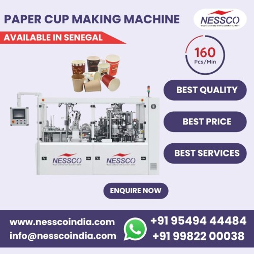 If you are looking for best paper cup forming machine in Senegal then Nessco provide fully automatic and high-quality paper cup machine featured with advanced open cam technolgy. Our machine can produce 160 paper cups per minute. Contact us today to boost your production speed.  

Find out more: https://www.nesscoindia.com/sn/paper-cup-making-machine/

For more enquiry, Call: +91 9549444484

WhatsApp: https://wa.me/9549444484

Email us: info@nesscoindia.com