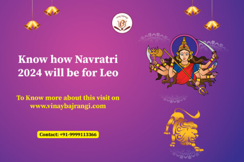 Celebrate Navratri 2024 with the vibrant energy of Leo! This is a time to embrace your strengths and shine brighter than ever. Let Dr. Vinay Bajrangi helps you unlock your true potential during this festive season. Connect with your inner power and make the most of Navratri. Visit his website now to discover how to enhance your celebrations and bring positivity into your life. Don’t miss out on this chance to shine!

Visit Now: - https://www.vinaybajrangi.com/horoscope/daily-horoscope/leo.php