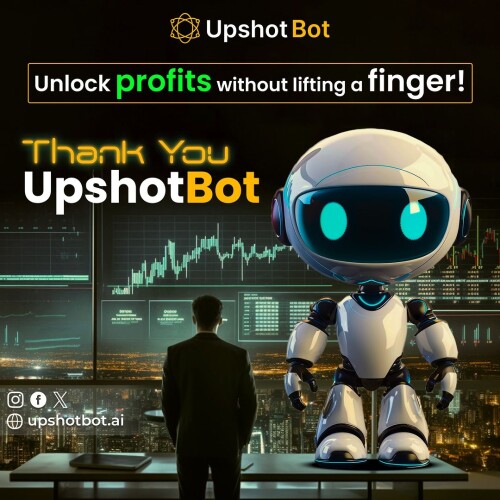 With UpshotBot, automated trading has never been easier. Sit back, relax, and let technology work for you.