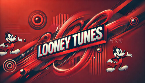 DALLE-2024-10-09-18.24.21---A-banner-design-with-a-dominant-red-theme-featuring-the-text-Looney-Tunes-in-a-dynamic-bold-and-playful-font.-The-background-should-have-abstract-1.jpg