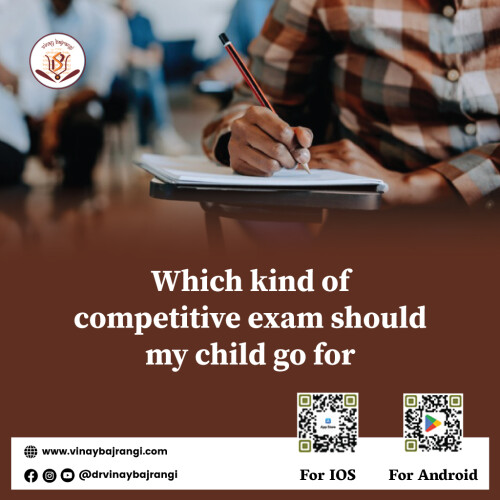 Astrology helps you know which competitive exam your child should take. In education astrology, the sixth house in the birth chart is the house of competition. You should first know your child's strong and weak points to know which competition they should go for. 

Visit Now: - https://www.vinaybajrangi.com/career-astrology/education/which-kind-of-competitive-exam-should-my-child-go-for