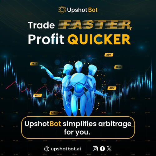 With UpshotBot, you can trade faster and see results sooner.

Discover the power of simplified arbitrage.

Start trading smarter today.