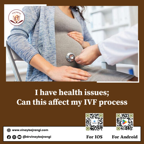 If there are existing health issues, it can significantly impact the IVF process and its outcomes, but with careful management and coordination with your doctor, the chances of IVF and a healthy pregnancy can be significantly improved. Your birth chart can also indicate if you are already having health issues that will it affect your IVF process.

Visit Now: - https://www.vinaybajrangi.com/children-astrology/ivf-pregnancy/i-have-health-issues-can-these-affect-my-ivf-process.php