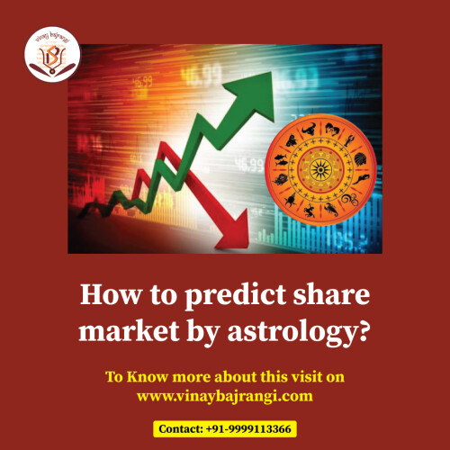 The share market promises the twin attractions of wealth and financial freedom, which is difficult to miss. The fluctuating market trends and the complicated trading strategies make us doubt our capabilities to succeed. Astrology helps us understand our trading capabilities and fortunes and hence offers a unique idea of how well we can handle share market trading.

Visit Now: - https://www.vinaybajrangi.com/share-market-astrology.php